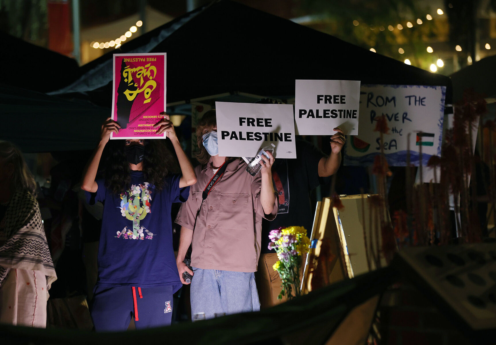 Pro-Palestine 'encampment' at UA
